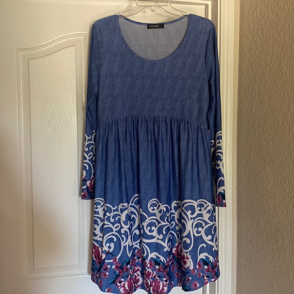 Pretty blue dress
